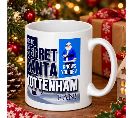 Tottenham-Inspired Secret Santa Christmas Gift Mug