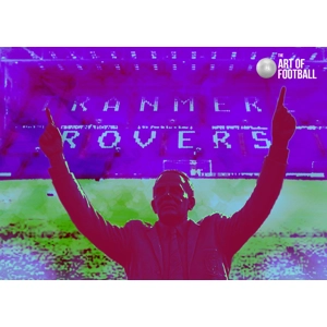 Tranmere Rovers Fc Johnny King Legend Pop-art Digital Print