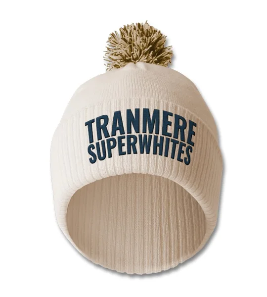 Tranmere Superwhites Retro-Style Bobble Hat