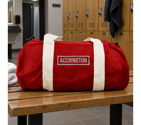 Accrington-Inspired Retro Football Holdall Kitbag