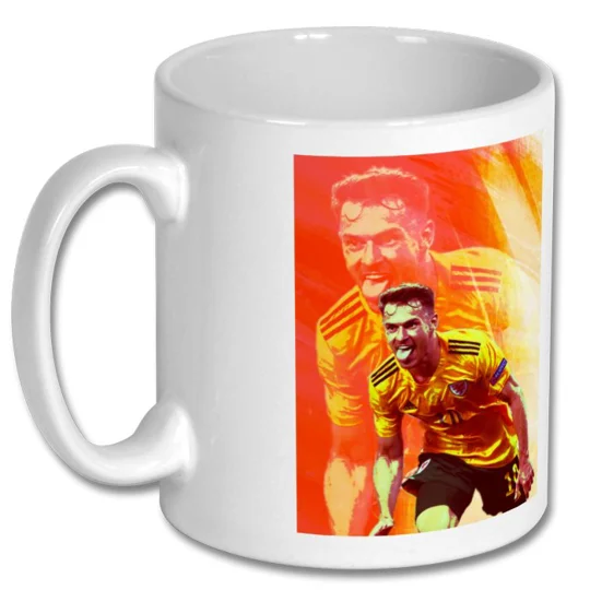 Wales Aaron Ramsey Euro 2020 Celebration Mug