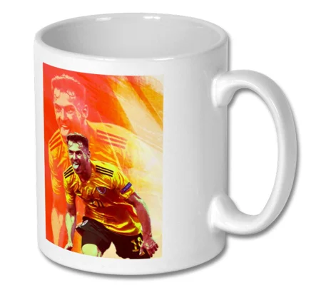 Wales Aaron Ramsey Euro 2020 Celebration Mug