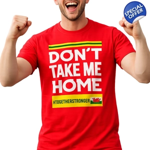 Wales Cymru Dont Take Me Home Red T-shirt | Football Fan Tee