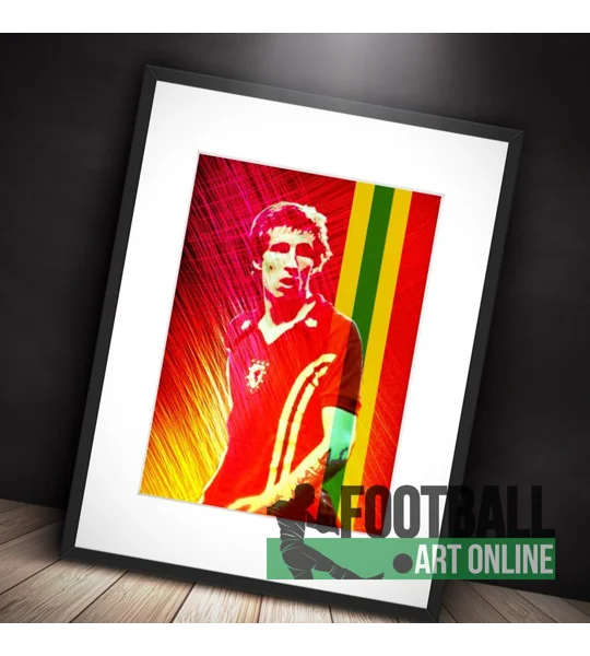 Wales Joey Jones Iconic Legend Framed Print