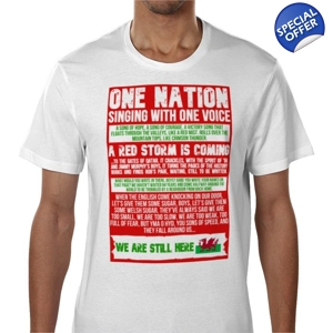 Wales World Cup 2022 Michael Sheen Speech T-Shirt