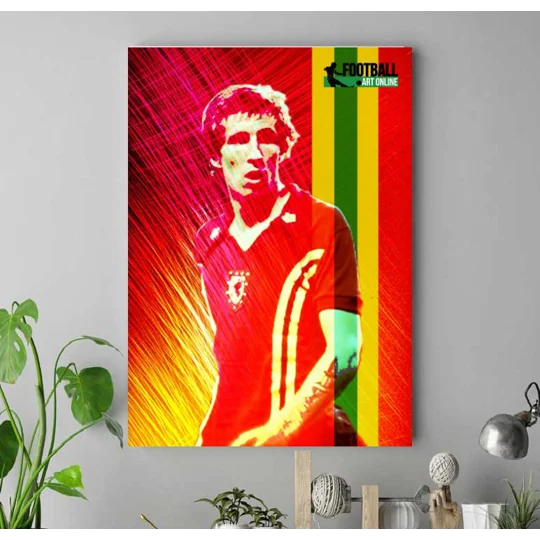 Wales Joey Jones Iconic Legend Canvas Print