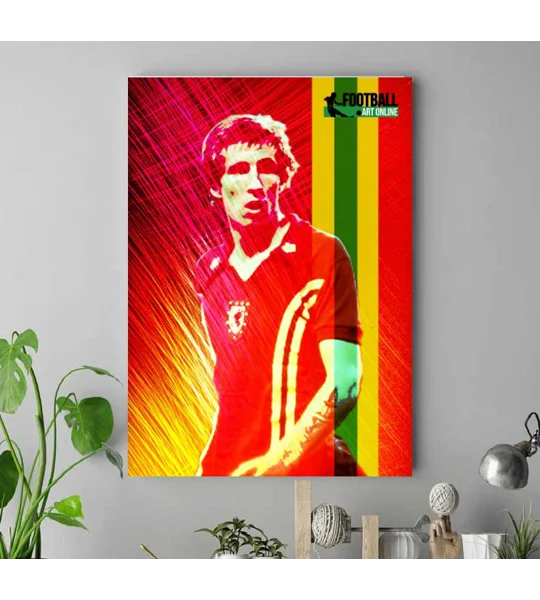 Wales Joey Jones Iconic Legend Canvas Print