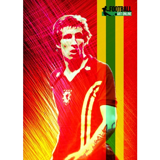 Wales Joey Jones Iconic Legend Digital Print