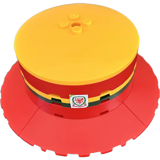 Wales Cymru Football Model Bucket Hat