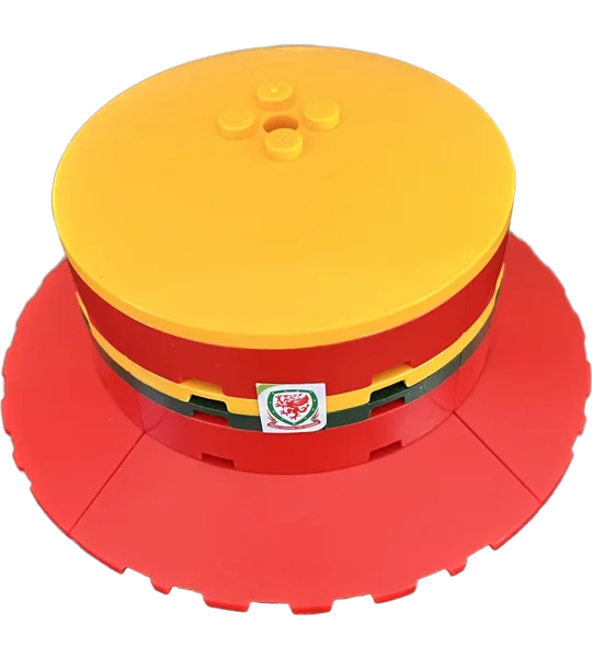 Wales Cymru Football Model Bucket Hat