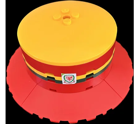 Wales Cymru Football Model Bucket Hat