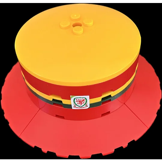 Wales Cymru Football Model Bucket Hat
