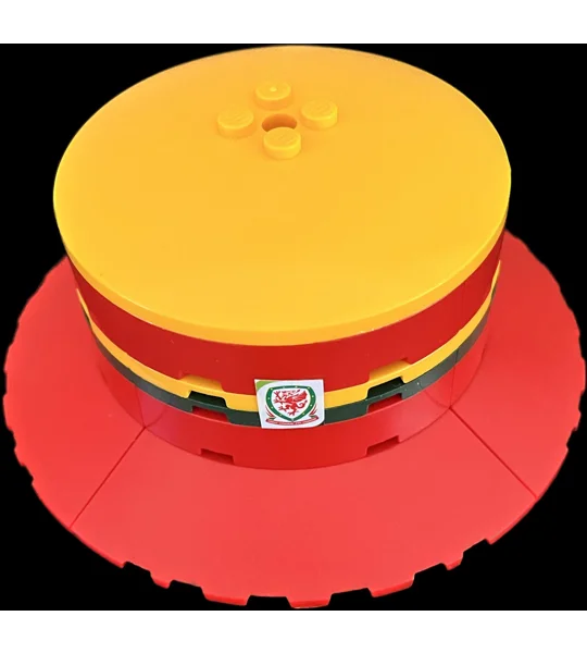 Wales Cymru Football Model Bucket Hat