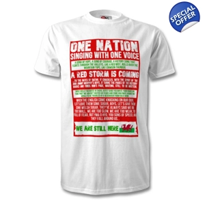 Wales World Cup 2022 Michael Sheen Speech T-Shirt