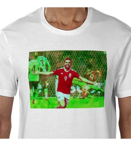 Wales Hal Robson-Kanu Euro 2016 Pop-art T-shirt