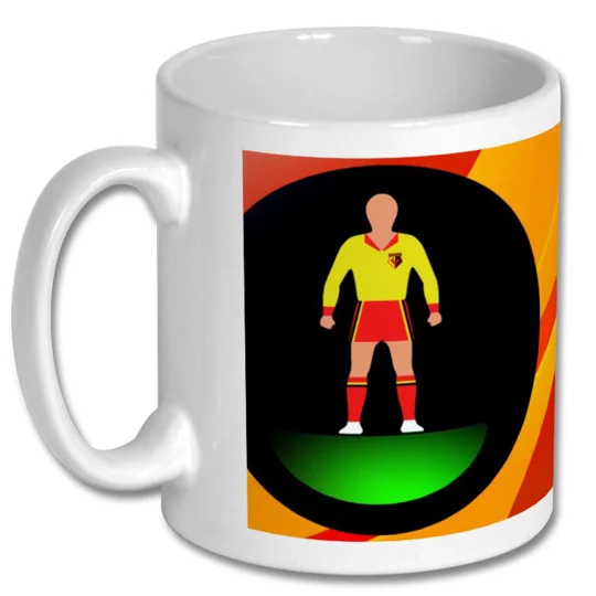 Watford Football Figure Art Mug