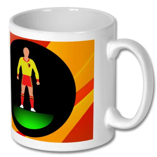 Watford Football Figure Art Mug
