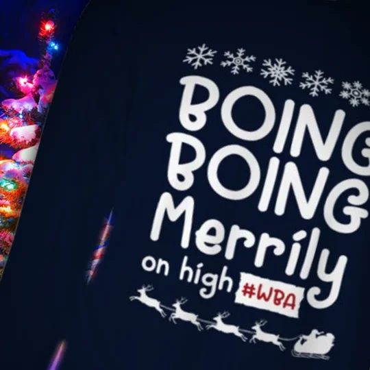 West Brom Christmas jumper alternative – WBA-inspired festive football sweatshirt