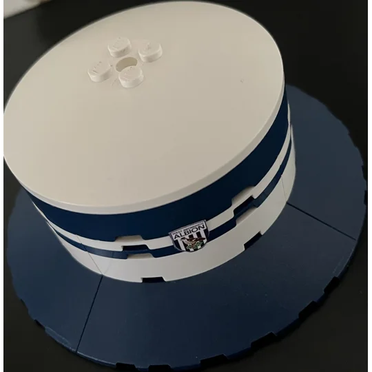 West Brom Football Model Bucket Hat