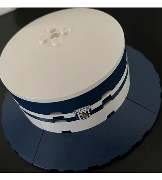 West Brom Football Model Bucket Hat