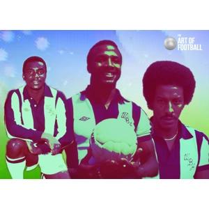 West Brom Legends Three Degrees Iconic Digital Print