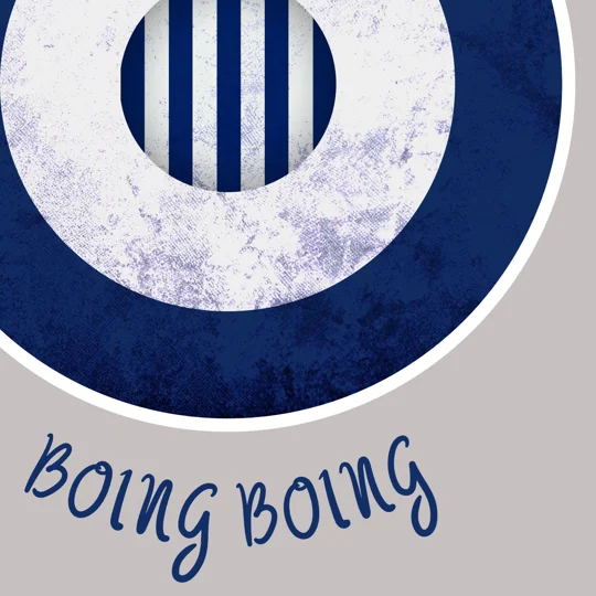 WBA Mod Target Retro T-Shirt