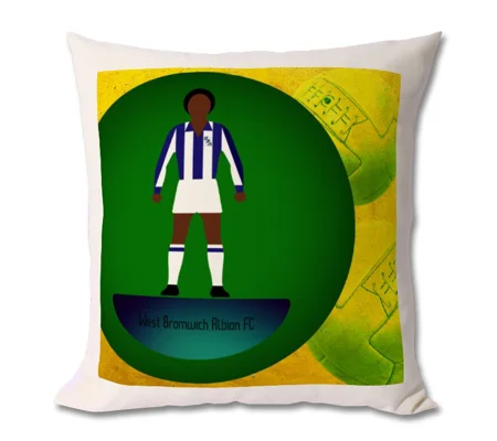 West Brom Football Figure Art Cushion