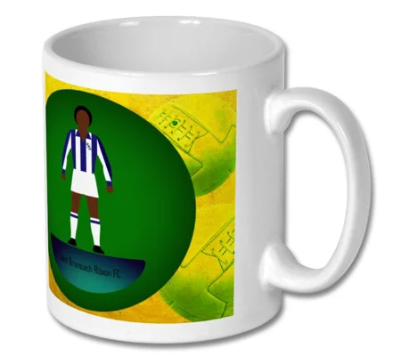 West Brom Football Figure Art Mug