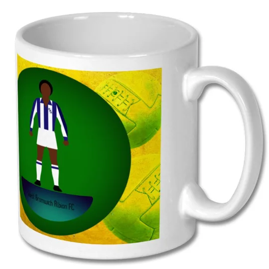 West Brom Football Figure Art Mug