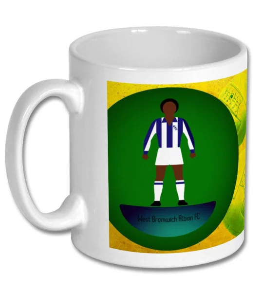 West Brom Football Figure Art Mug