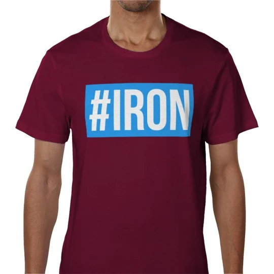 Iron Hashtag Fan T-Shirt