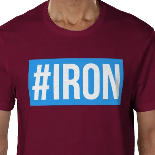 Iron Hashtag Fan T-Shirt