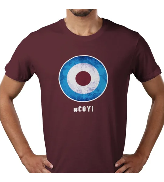 West Ham Mod Target Retro T-Shirt
