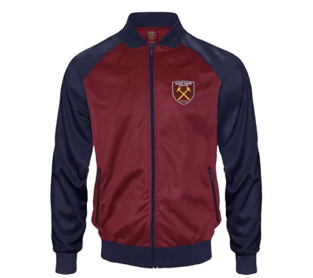 West Ham United FC Retro Style Track Jacket
