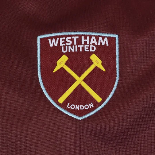 West Ham United FC Retro Track Jacket – Official WHUFC Mens Top
