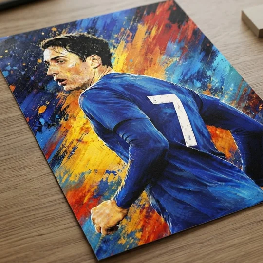 Whitts Cardiff Legend-Inspired Tribute Digital Art Print
