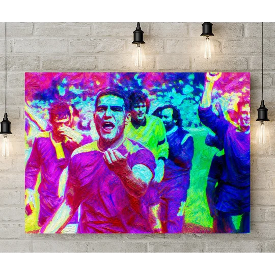 Wimbledon Crazy Gang-Inspired Tribute Canvas Wall Art