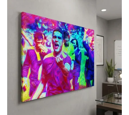 Wimbledon Crazy Gang-Inspired Tribute Canvas Wall Art
