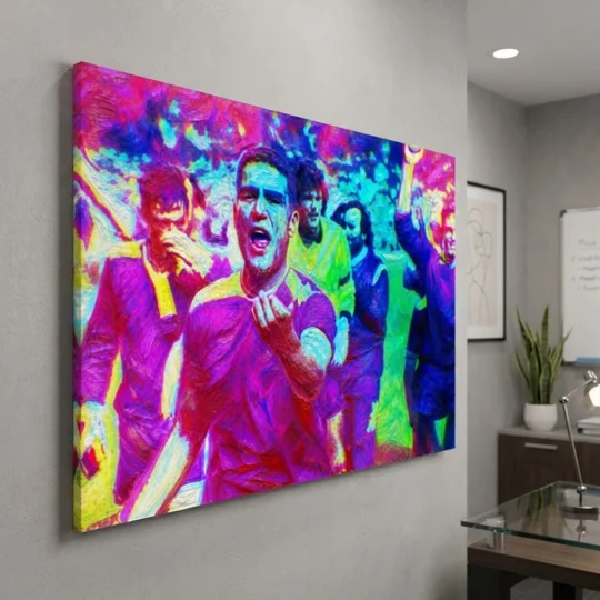Wimbledon Crazy Gang-Inspired Tribute Canvas Wall Art