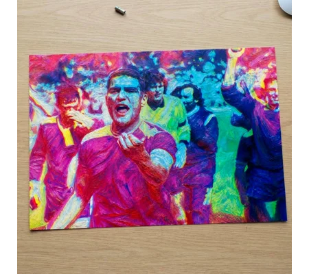 Wimbledon Crazy Gang-Inspired Tribute Digital Art Print