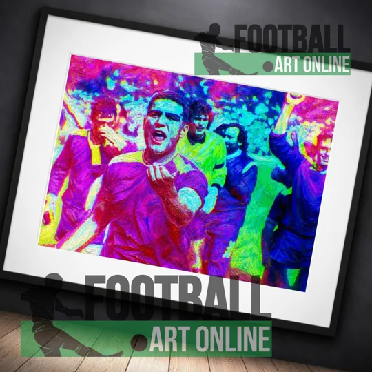 Wimbledon Crazy Gang-Inspired Tribute Framed Art Print