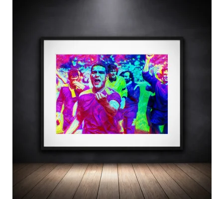 Wimbledon Crazy Gang-Inspired Tribute Framed Art Print