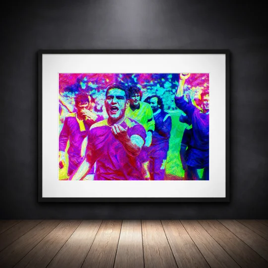 Wimbledon Crazy Gang-Inspired Tribute Framed Art Print