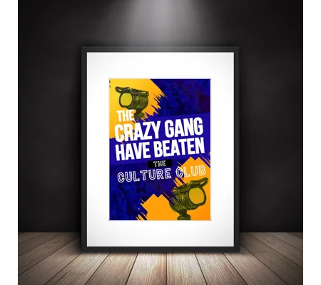 Wimbledon Crazy Gang-Inspired Framed Art Print