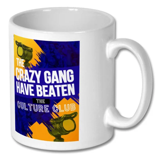 Wimbledon Crazy Gang Culture Club Commentary Fan Gift Mug