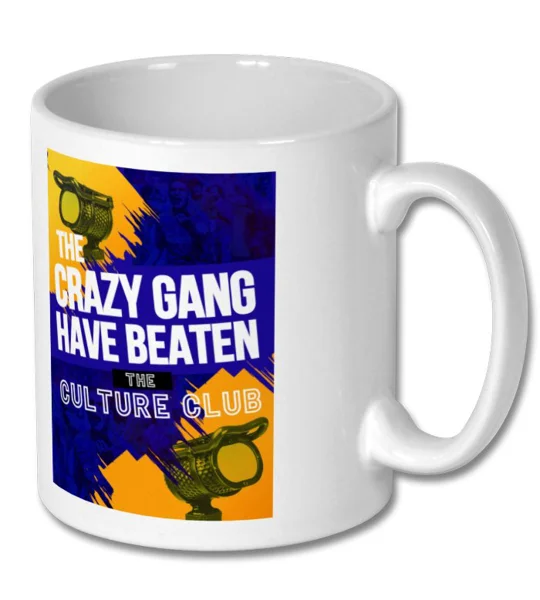 Wimbledon Crazy Gang Culture Club Commentary Fan Gift Mug