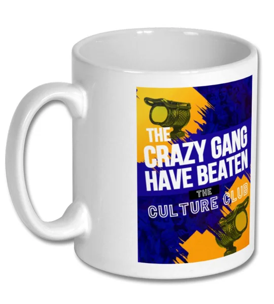 Wimbledon Crazy Gang Culture Club Commentary Fan Gift Mug