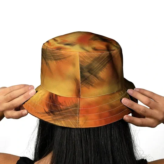 Wolves-inspired 1993 retro bucket hat in heavy canvas