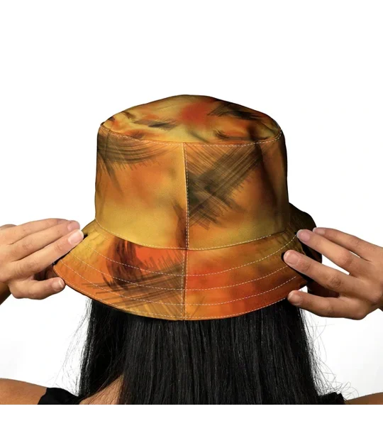Wolves-inspired 1993 retro bucket hat in heavy canvas