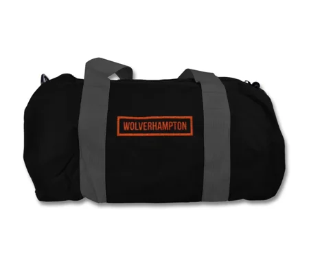 Wolverhampton-Inspired Retro Style Football Holdall Kitbag | Wolves Fans Bag